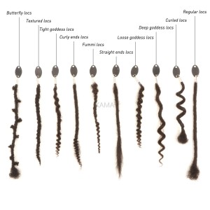Kamadreads custom available rasta hair human loc hair dreadlock extensions loc extension human hair