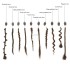 Kamadreads custom available rasta hair human loc hair dreadlock extensions loc extension human hair