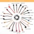 Kamadreads dreamlock humain hot sales dreams extensions human hair handdress lock hair extensions 27/613