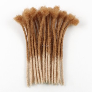 Kamadreads dreamlock humain hot sales dreams extensions human hair handdress lock hair extensions 27/613
