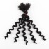 Kamadreads new style curly locks 100% human hair dreadlocks extensions afro kinky curly