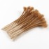 Kama Dreads t27 t30 t613 human hair dreadlock extension 6mm ombre loc extension human hair for man and woman