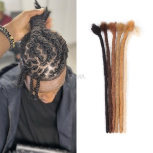 Kamadreads natural dreads locks loc hair extension 18 inch natural locks handmade dread lock hair extension dreadlocks