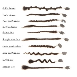 Kamadreads custom available locs Wholesale new human hair dreadlocks extension loc hair product