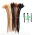 Kamadreads new design human hair textured dreamlocks extensions handdress godspeed locks butterfly locks custom logo label