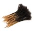 Kamadreads new design human hair textured dreamlocks extensions handdress godspeed locks butterfly locks custom logo label