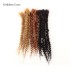 Kamadreads new design loc coils extensions 100% human hair loose end loc extension with curly tips textured locs private label