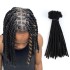 KAMA dream locks 100% handmade afro kinky curly natural micro braiding locks, virtual human hair crochet dreamlocks extension