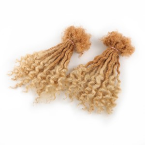 [Kama Dreads] hot sale dreadlock natural locks 27/613 dreams extensions human hair dread loc hair products