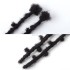 Kamadreads 10stands one package human hair afro kinky bulk permanent loc extensions human hair butterfly lcos new styles