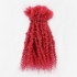 Kamadreads 10stands one package handmade real human hair locs coiled loc extensions human hair curly ends loose goddess locs