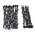 Kamadreads 10stands one package human hair afro kinky bulk permanent loc extensions human hair butterfly lcos new styles