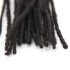 100% Human Hair Dreadlock Extensions for Men/Women/Kids 0.2cm Width Full Hand-made Permanent Dread Locs Extensions Human Hair