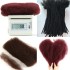 KAMA Hair Indian afro kinky bulk hair  100% Human Hair For DreadLocks crochet braiding