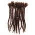 KAMA Dreads Small Size 100% Wholesale Virgin Human Hair Textured Coiled Tips Locs With N atural Black #30 #27 #613 Color