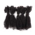 Deep Curly Afro Kinky Curly 4A Textured Human Hair Bulk Natural Black 100g Per Pack