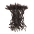 KAMA dreads Interlocks Human hair Microlocks, Sisterlocks extensions 0.2-0.3cm