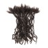 KAMA dreads Interlocks Human hair Microlocks, Sisterlocks extensions 0.2-0.3cm