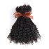 Kamadreads Deep Goddess Locs X-Small Size Handmade Crochet 100% Dreadlocks Extensions Human Hair Locs Extensions 0.4cm
