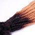 Ombre  100% Hand-Made Loc Extensions Afro Kinky human hair textured crochet Dreadlocks