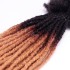 Ombre  100% Hand-Made Loc Extensions Afro Kinky human hair textured crochet Dreadlocks