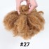 KAMA meche afro kinky coily 4c bundles 4b 4c afro kinky coily hair soft afro human hair bundles no weft