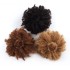 KAMA meche afro kinky coily 4c bundles 4b 4c afro kinky coily hair soft afro human hair bundles no weft