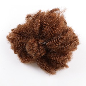 KAMA meche afro kinky coily 4c bundles 4b 4c afro kinky coily hair soft afro human hair bundles no weft