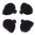 KAMA cheap price afro 4c hair kinky curly bundles human hair 4b 4c afro kinky coily hair cabelo humano 4c