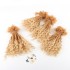 Kama dreads new hot 27/613 deep goddess locs new style dreadlock naturel handmade loc extens curly dread locks loc hair products