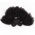 KAMA mongolian kinky curly hair extensions afro kinky human hair bundles 4A 4B 4C hair bundles cabelo humano 4C