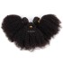KAMA mongolian kinky curly hair extensions afro kinky human hair bundles 4A 4B 4C hair bundles cabelo humano 4C