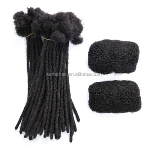 [KAMA Dreadlock] 16inch Natural Afro hair extensions afro kinky human hair for braiding dreadlocks