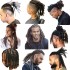 KAMA 100% Real human hair locs extensions full handmade crochet dreadlocks human hair for men