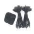 [KAMA Dreads] 8Inch Afro kinky human hair dread lock extension bulk for adding dreadlocks extensions