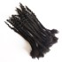 KAMA curly locs human hair locs extensions full handmade crochet locs with curly ends