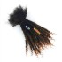 KAMA Dreads 100% human hair loc extensions with curly ends for Women