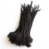 KAMA natural dreads crochet dreadlock 4 inch soft loc extensions with curly ends human hair