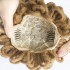 [KAMA dreads] Locs drawstring ponytail  human hair clip in loc bun petals for black women