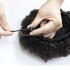 KAMA afro puff ponytail 8inch natural human hair afro kinky puff ponytail for wholesale