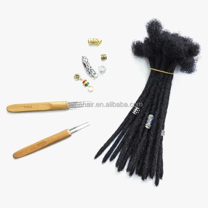 [KAMA dreads] 100% Handmade Permanent Locs human hair dreadlock extensions locs natural hair