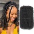 KAMA 4C Twist Soft and Bouncy Cheveux Humains Kinky Curly Hair Bundle Handmade 100% Virgin Human Hair Bundle for Braiding