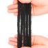KAMA 100% Handmade Indian Hair Permanent Dreadlock Extensions Can Be Curled and Bleached Needle-Fixed Locs Extension
