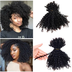 KAMA 4a Hot Selling New Textures Afro Kinky Hair Extensions Best Quality Brazilian Virgin Raw Human Hair Weave Bundles