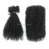 KAMA 4C Twist Soft and Bouncy Cheveux Humains Kinky Curly Hair Bundle Handmade 100% Virgin Human Hair Bundle for Braiding