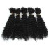 KAMA Wholesale Pre Stretched Bulk Human Hair Deep Curly Texture 100%  Human Hair Bulk for Braiding/Twists/Braids