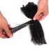 KAMA 100% Human Hair Afro Kinky Curly 4c Texture Afro Bulk Weaving Hair Extensions Factory Wholesale Price for Black Women