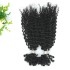 KAMA Wholesale Pre Stretched Bulk Human Hair Deep Curly Texture 100%  Human Hair Bulk for Braiding/Twists/Braids