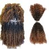 KAMA Virgin Afro Kinky Bulk Hair Big Package Afro Kinky Bulk Human Hair for Dreadlocks Twist Braiding Hair Extensions