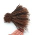 KAMA KC3 Locs Crochet Braids Bulk Manufactures Kinky Curly Remy Hair Indian Afro Braiding Weft Best Quality Bulk Human Hair
